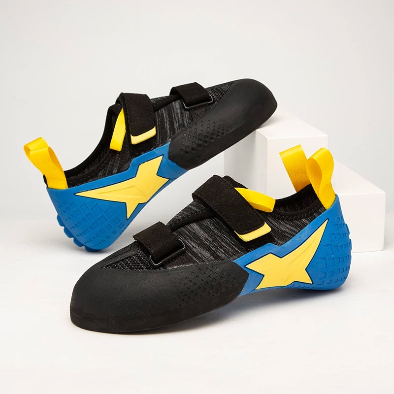 Entry-Level Rock Climbing Shoes Indoor Outdoor Climbing Shoes Men'S Women'S Professional Rock-Climbing Bouldering Training Shoes