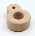 Wooden Mini Climbing Hangboard Portable Hangboard Finger Trainer Powerful Grip Strength Durable and Compact