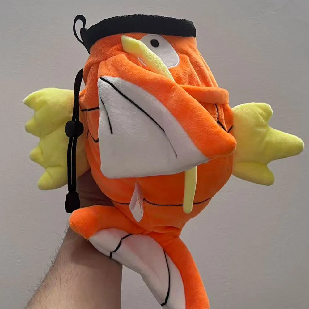 Cute Carp Chalk Bag for Climbing Rock Magnesium Powder Bag for Climbing Rock