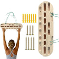 Portable Wooden Hang Board Rock Climbing Fingerboard Doorway Hand Strengthener Equipment for Training Finger Grip and Pull Up