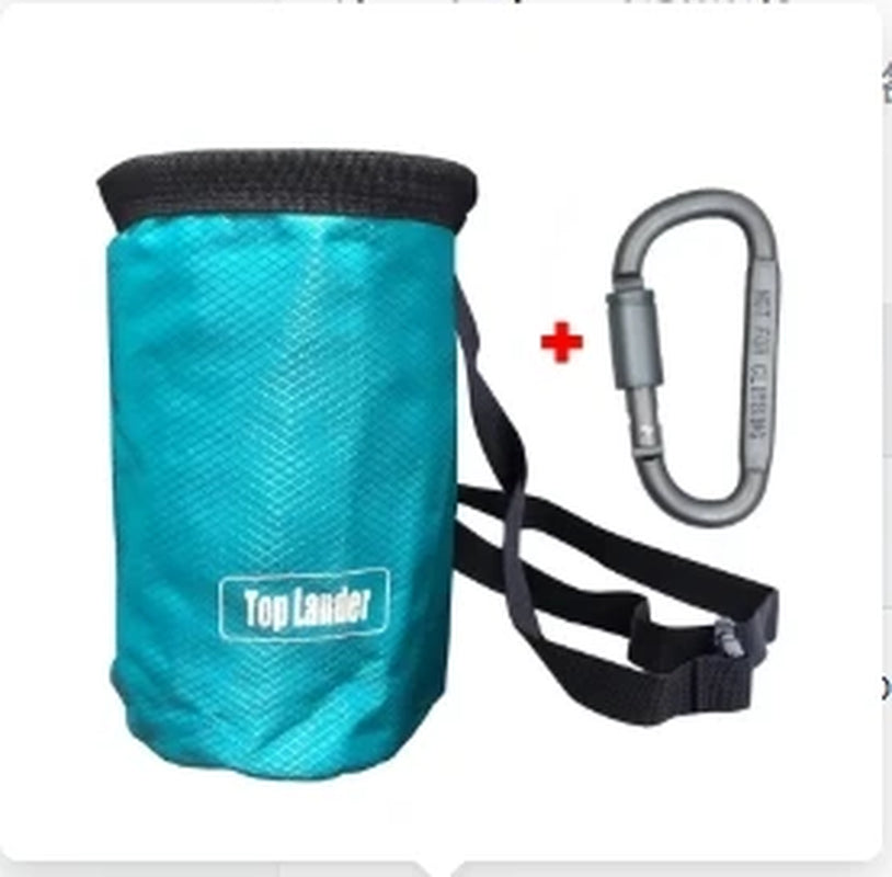 Rock Climbing Chalk Bag, Rock Climbing Bag with Adjustable Belt, Wear-Resistant Portable Chalk Bag, Used for Rock Climbing, Etc