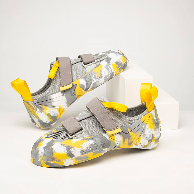 Entry-Level Rock Climbing Shoes Indoor Outdoor Climbing Shoes Men'S Women'S Professional Rock-Climbing Bouldering Training Shoes