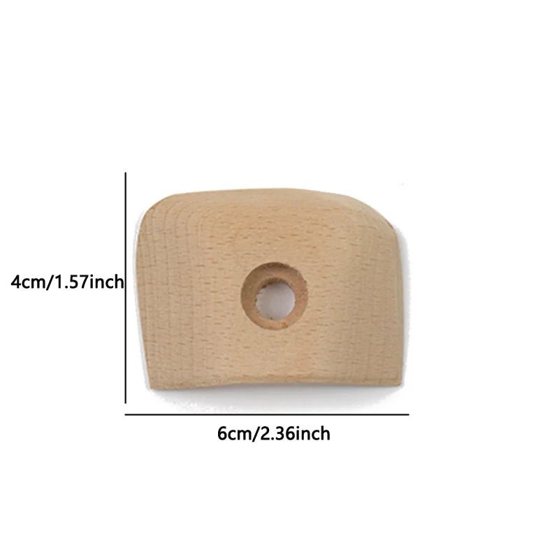 Wood Climbing Point Climbing Training Climbing Holds Rock Wall Climbing Holds Kids and Gyms Variety Screw-On Climbing Hangboard