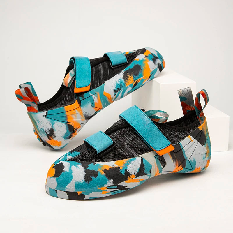 Entry-Level Rock Climbing Shoes Indoor Outdoor Climbing Shoes Men'S Women'S Professional Rock-Climbing Bouldering Training Shoes