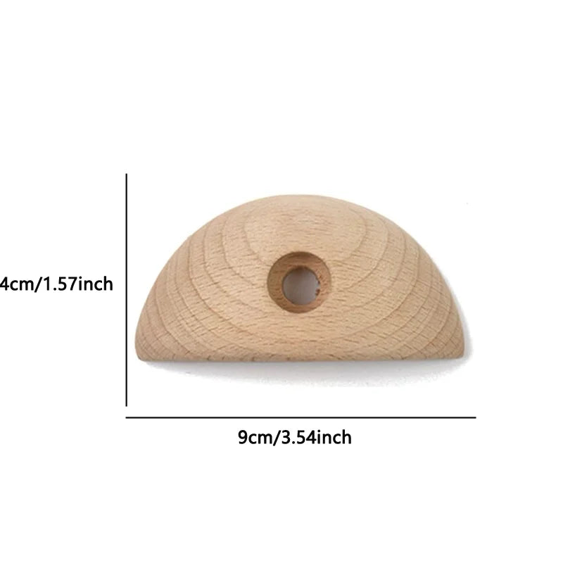 Wood Climbing Point Climbing Training Climbing Holds Rock Wall Climbing Holds Kids and Gyms Variety Screw-On Climbing Hangboard