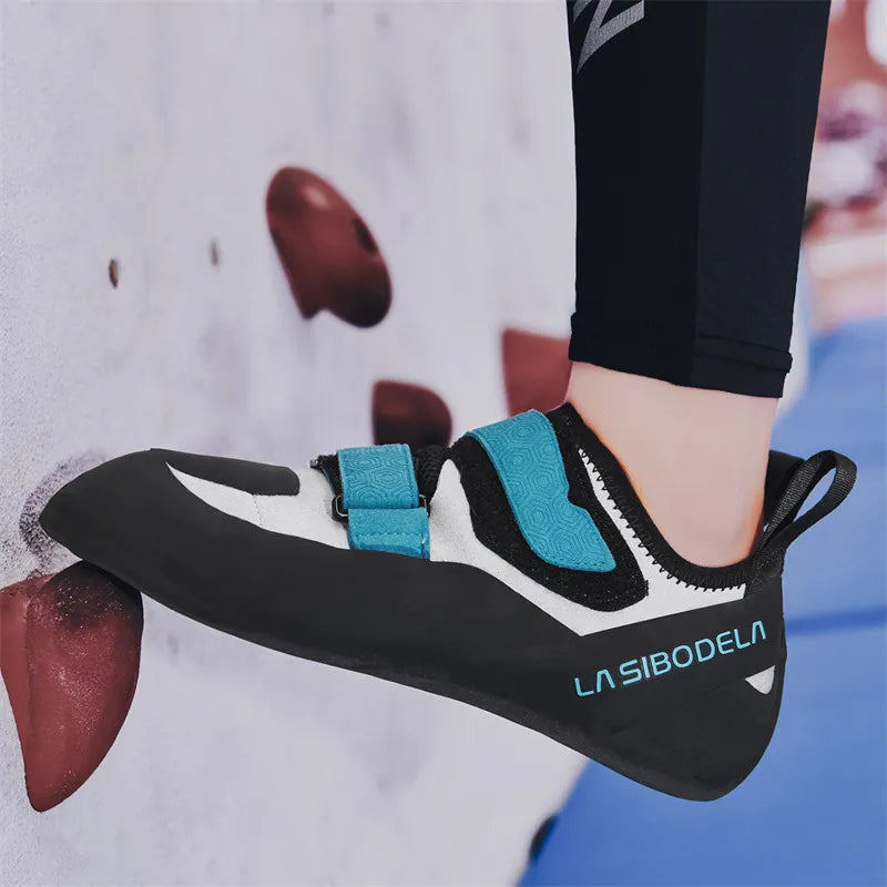 Entry-Level Rock Climbing Shoes Indoor Outdoor Climbing Shoes Men'S Women'S Professional Rock-Climbing Bouldering Training Shoes